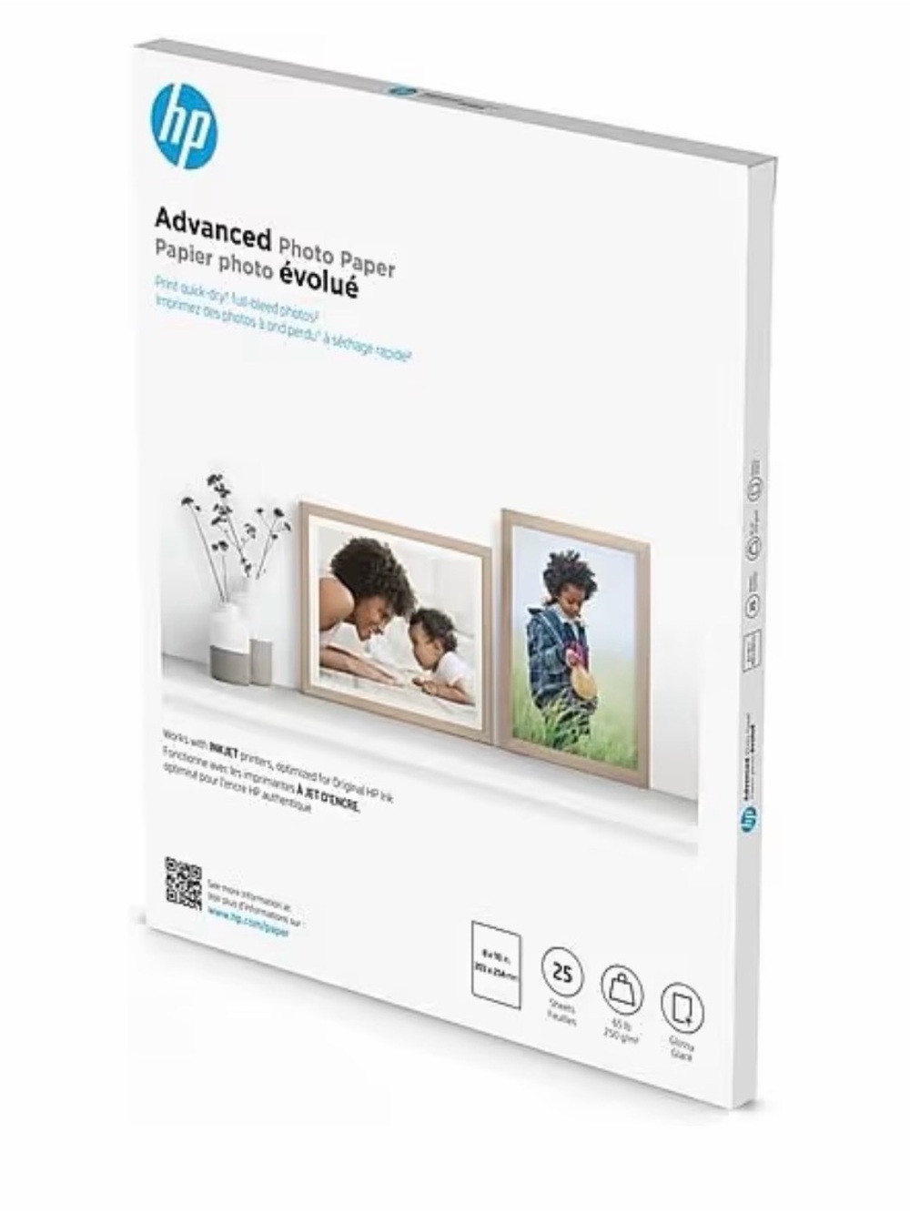 Glossy 8x10 photo paper for HP printer